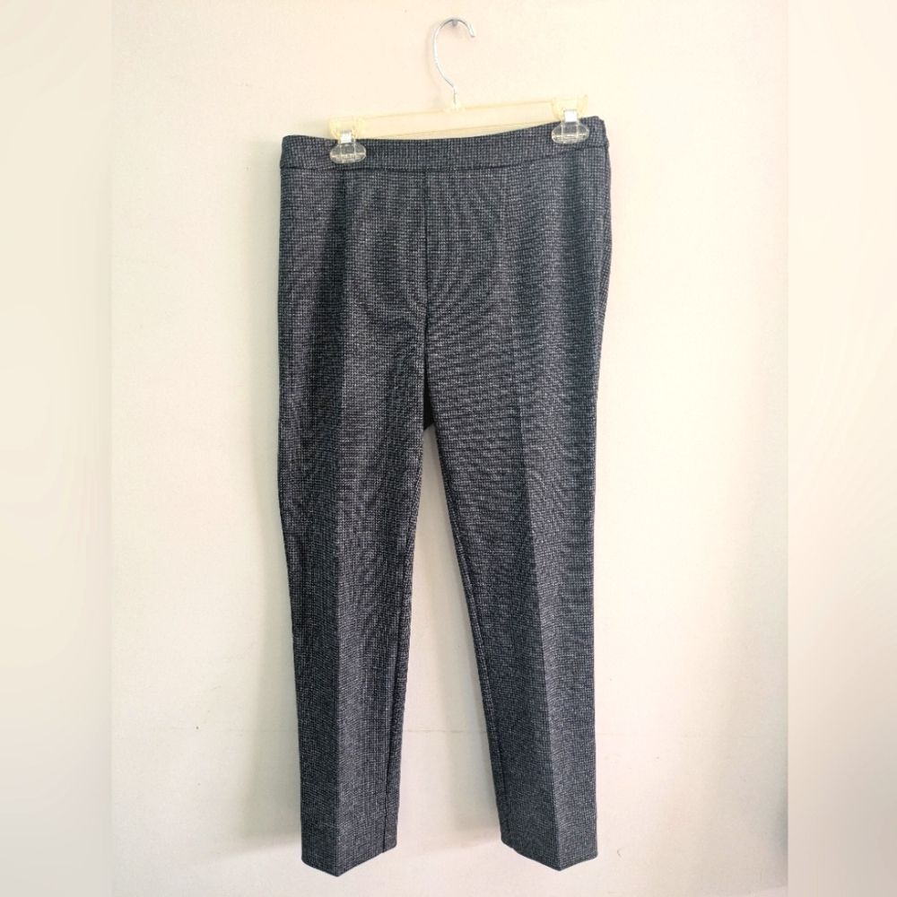 Brooks Brothers Houndstooth Gray Dress Pants Size 6 Career English Country